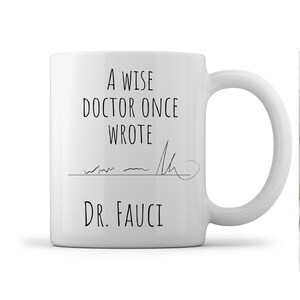 A Wise Doctor Once Wrote Mug with Color Inside, Doctor Gift, Doctor Mug, Medical Doctor Gift, Physician Gift, Physician Mug, Gift For Female