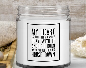 Funny Candle, Soy Wax Candle, Gift for Him,  Funny Candle, Christmas Gift, Birthday Gift, Valentines Day, Gift for Her, Relationship Candle