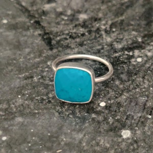 Turquoise  Ring, 925 Silver Ring, Gemstone Ring, Turquoise  Band Ring, Handmade Ring, Designer Ring, Women Ring, Gift Ring, Anniversary Ring