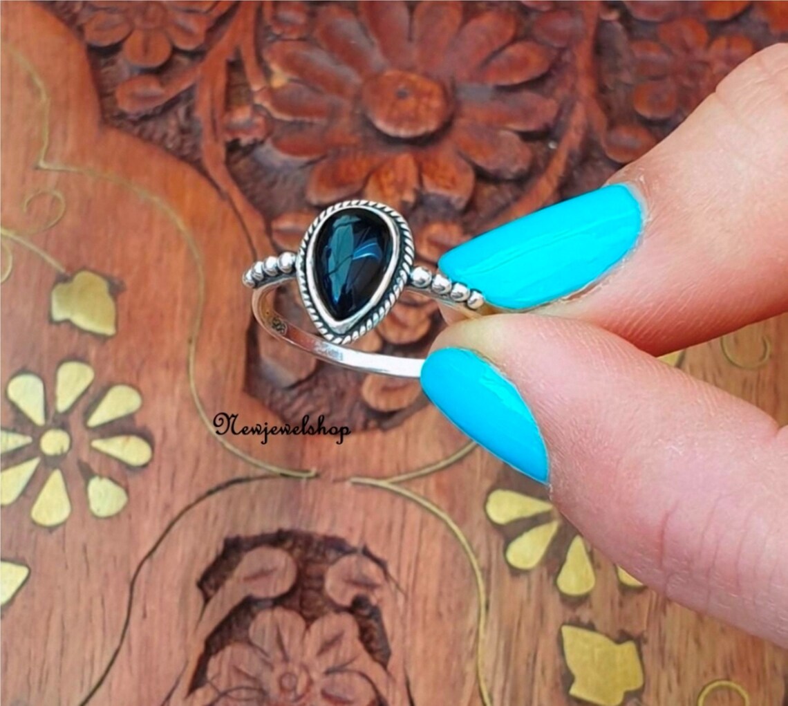 Turquoise Ring 925 Silver Ring Handmade Ring Gemstone Ring - Etsy
