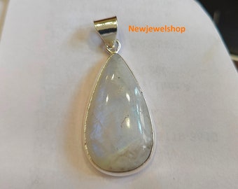 CUPENDA Collar de bruja de plata de ley 925 con triple luna, diosa, brujas, nudo, piedra lunar, nudo celta, joyería de regalo para mujer, Plata esterlina, No es una piedra preciosa
