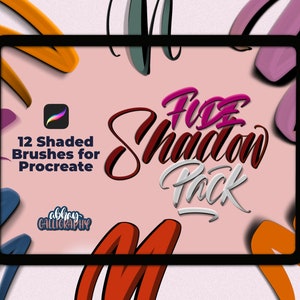 Fude Shadow Pack für Procreate Digital Art