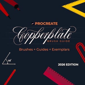 Paquete de pinceles Copperplate - NUEVO Y MEJORADO / Edición 2026