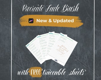 Procreate Fude Brush for Brush Lettering Beginners or Masters | iPad Lettering | AbhayCalligraphy