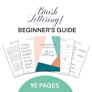 Guida per principianti al brush lettering / Edizione 2025 / Abhay Calligraphy