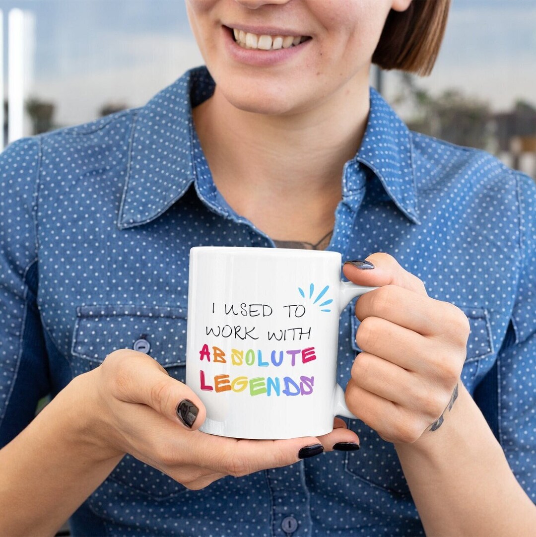 Personalised Leaving Gifts, I Used to Work With Absolute Legends