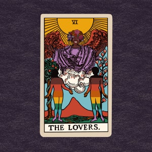 Marsha P Johnson Tarot Art Print, The Lovers, *ORIGINAL ARTIST*