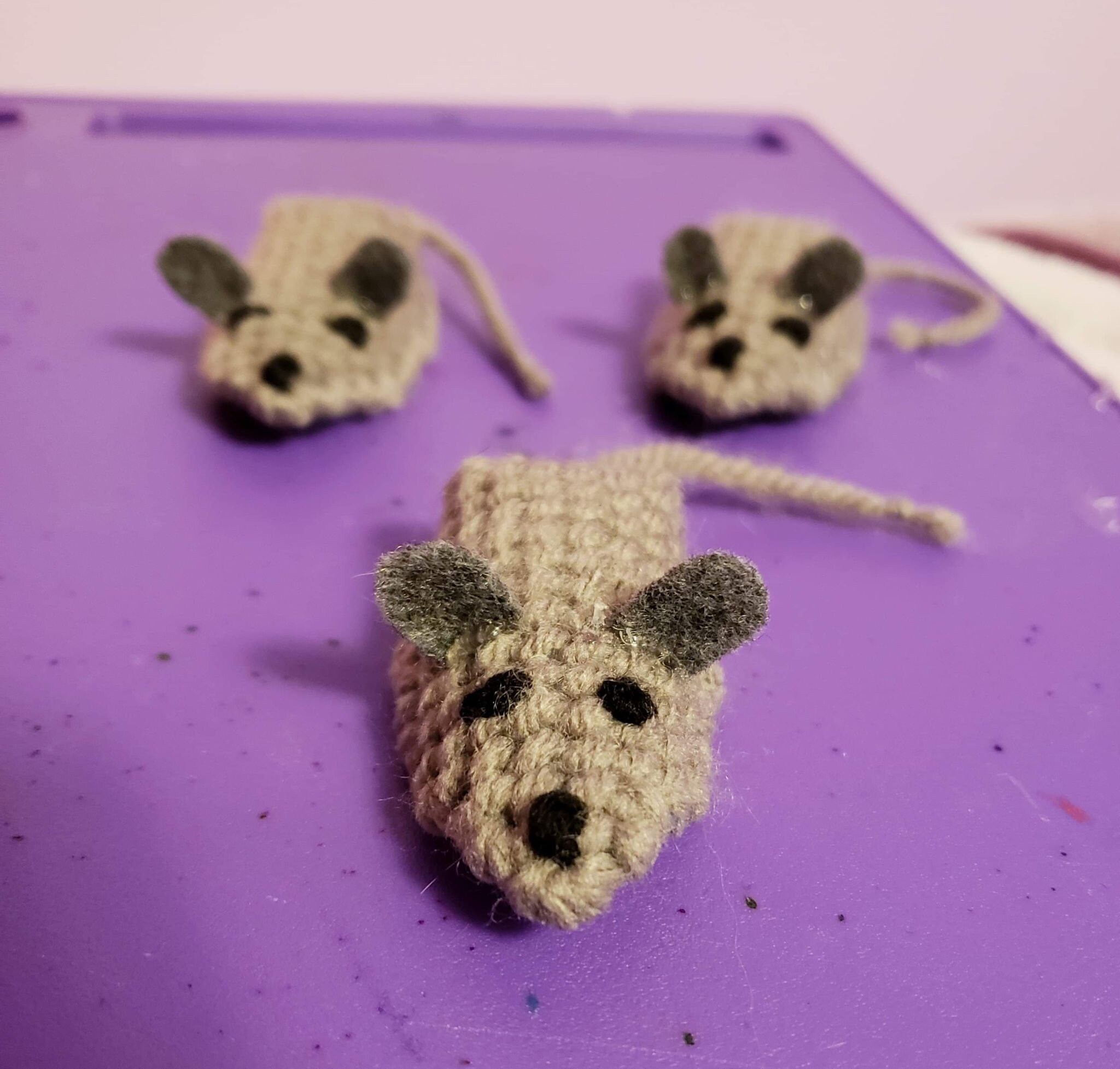 Mouse Cat Toy with Organic Catnip Filling custom color Etsy.de