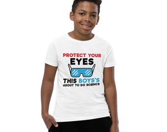 STEM Boys T-shirt | Science Shirt for Boys | STEM Kids Shirt | Kids Science Shirt