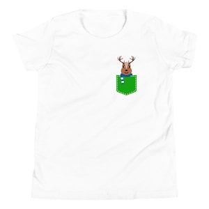 Reindeer Pocket Christmas T-Shirt