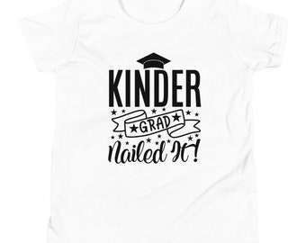 Kindergarten Graduation Shirt, Shirt for Kindergarten Grad, Kindergarten Graduation Gift, Gift for Kindergarten Graduation, Kinder Grad Tee