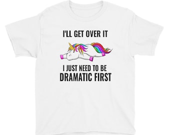 Sassy camiseta de unicornio / camiseta divertida de unicornio
