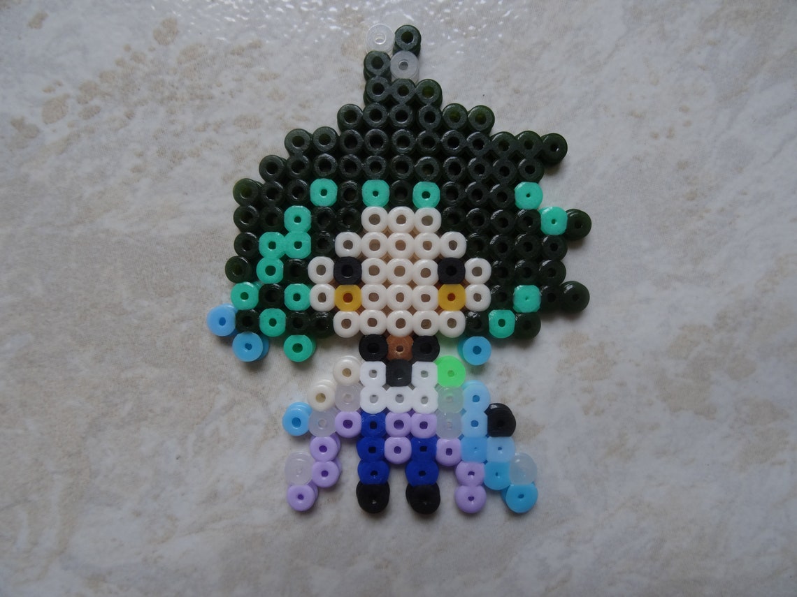 Perler Beads Genshin Impact Characters // Pixelart Etsy Hong Kong