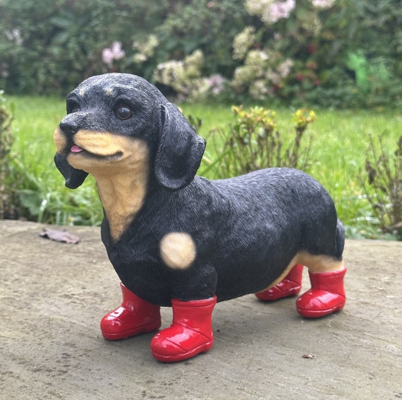 Sausage top dog wellies