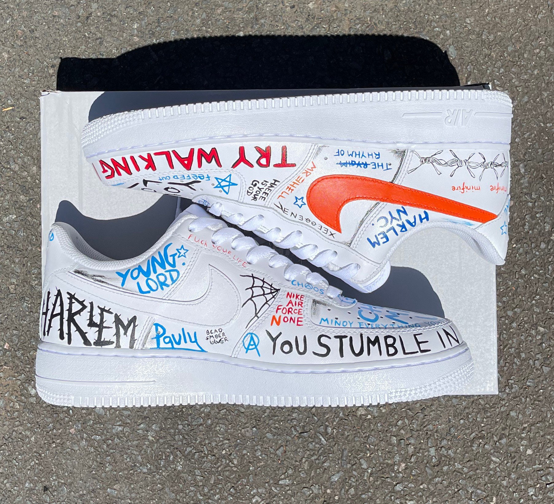 vlone air force 1 custom