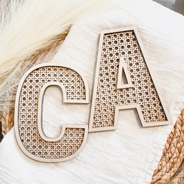 Rattan Wall Decor Etsy