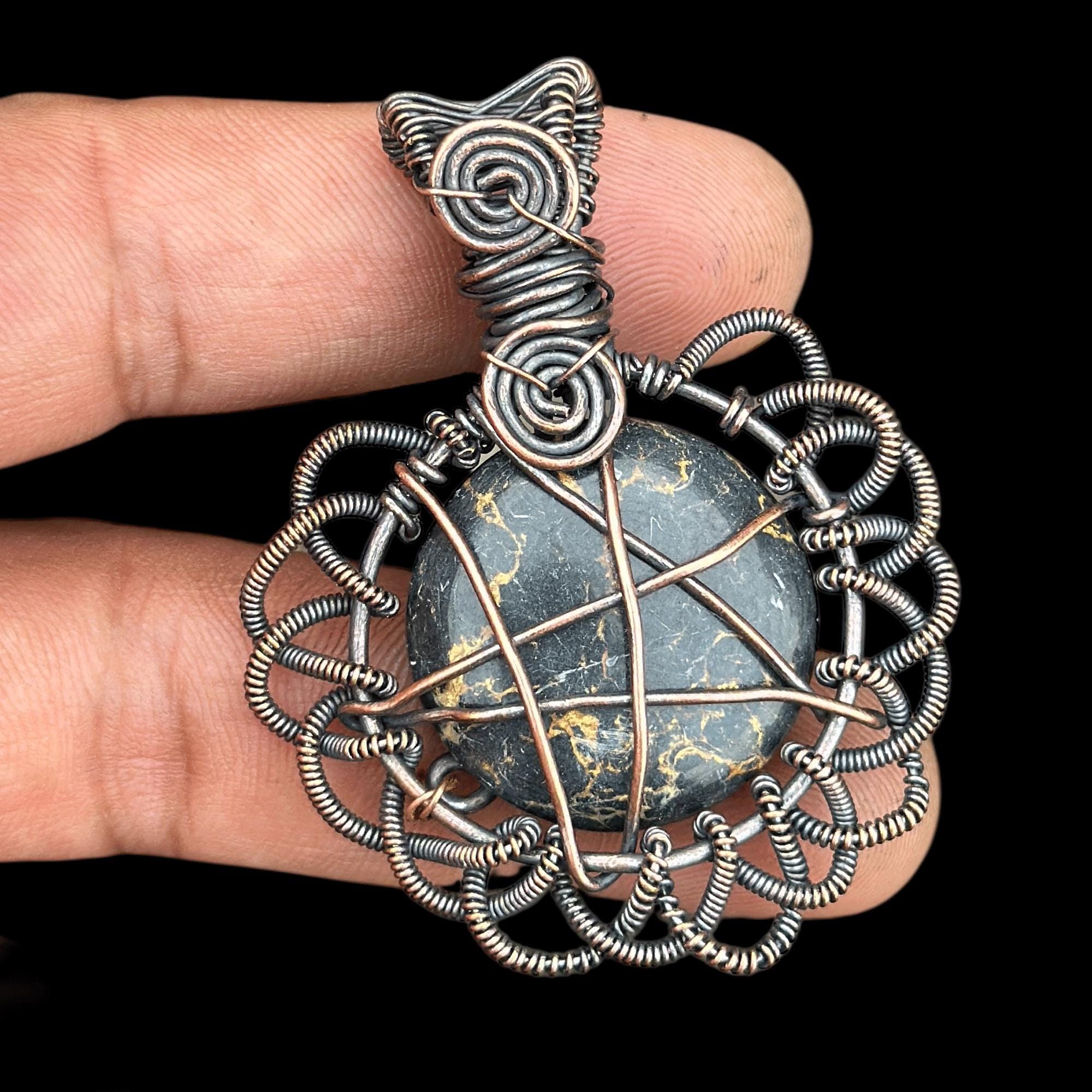 Albero Della Vita In Rame E Pietra Lavica – Jewels - Foto 4