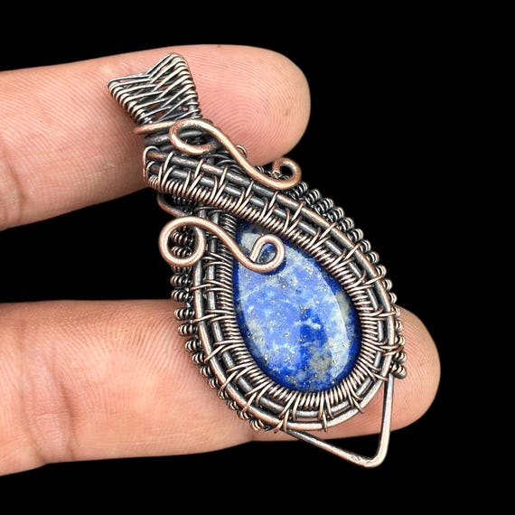 Collana Ambra gialla e Lapislazzuli Argento 925° - i Gioielli Conti