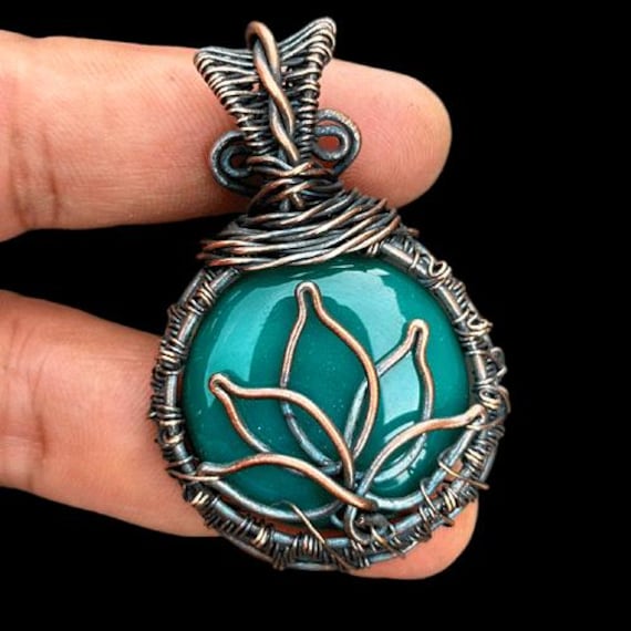 Handmade copper necklaces outlet