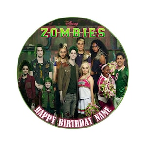 Disney Zombie Digital Milestone Board, Disney Zombies, Disney Zombie 2,  Zombies, Werewolves -  Israel