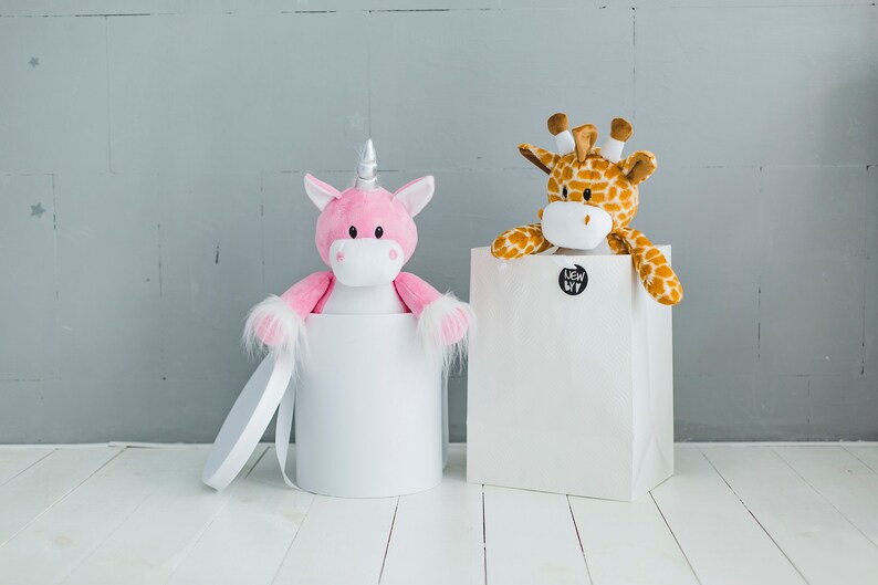 Personalised Plush Toy Elephant Name Newborn Gift Baby Birth Etsy