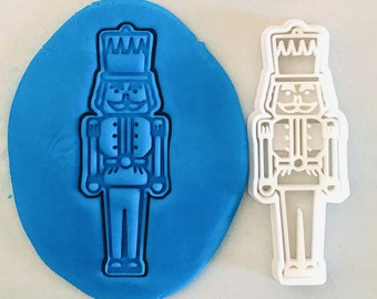 Christmas Nutcracker Soldier Cutter/Icing/Fondant/Baking Custom Shape Print