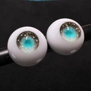 Handmade Resin BJD Doll Eyes: Realistic Animal Dragon Pupils (6-22mm)