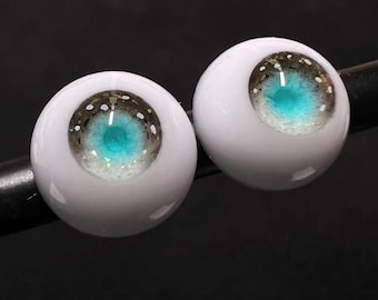 Handmade Resin BJD Doll Eyes: Realistic Animal Dragon Pupils (6-22mm)