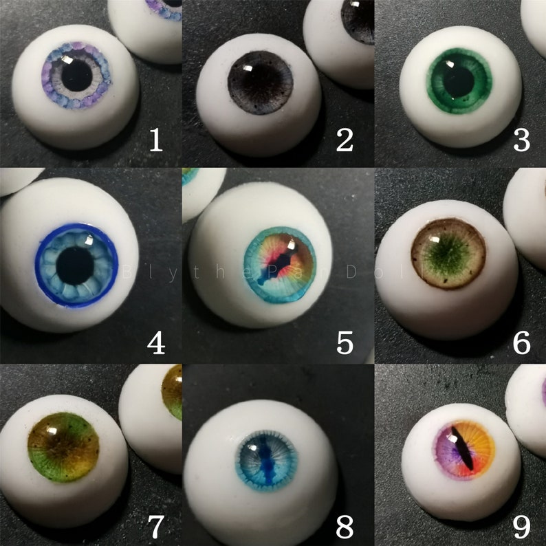 BJD doll eyes collection, custom resin eyes for boll joint doll BJD doll eyes collection, custom resin eyes for boll joint doll
