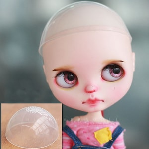 Silikon Perückenkappe: Anti-Rutsch Kopfhautschutz für Blythe Doll (26-39 cm)