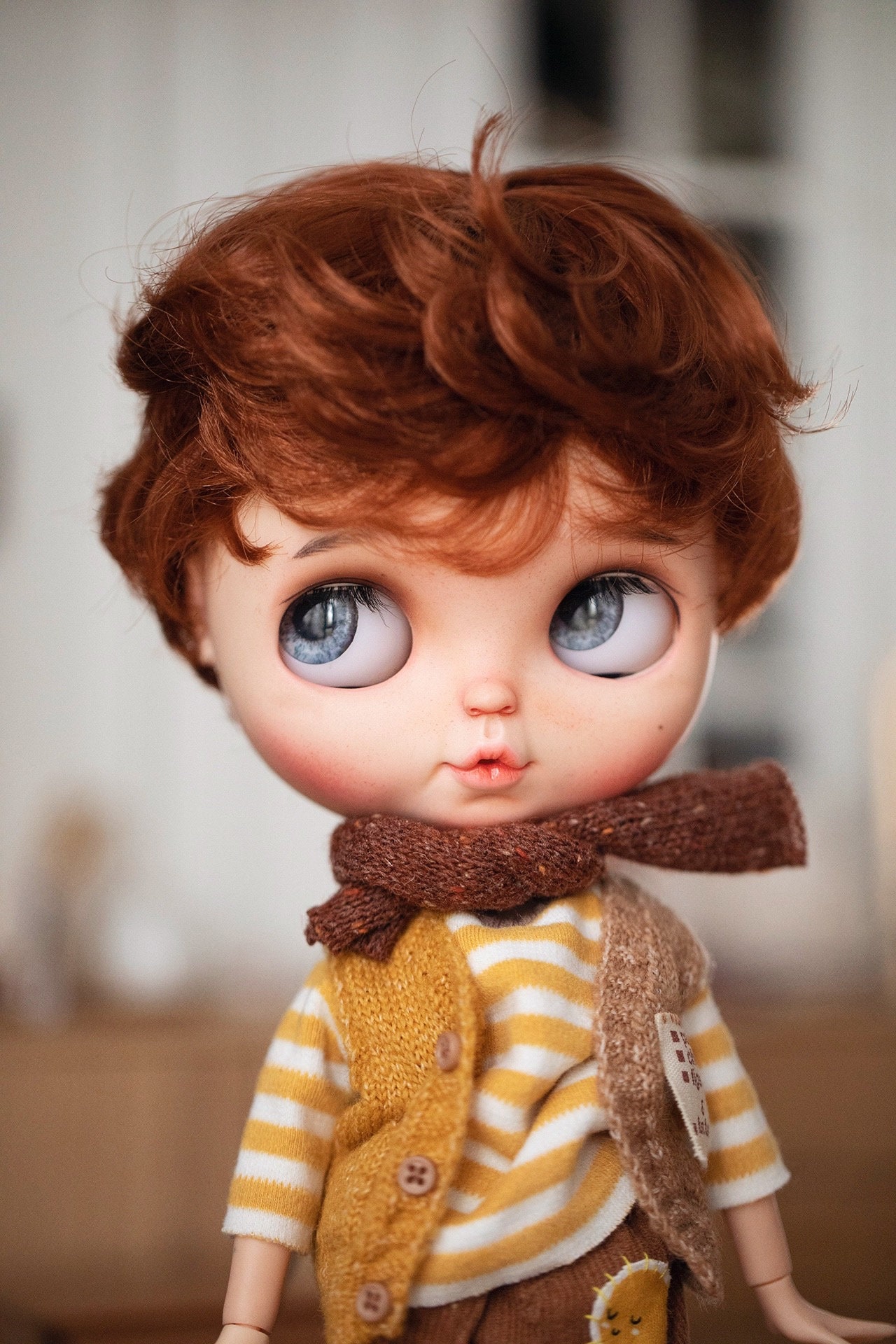 Blythe Doll boy wig 6 colors Custom doll hair BJD doll Etsy