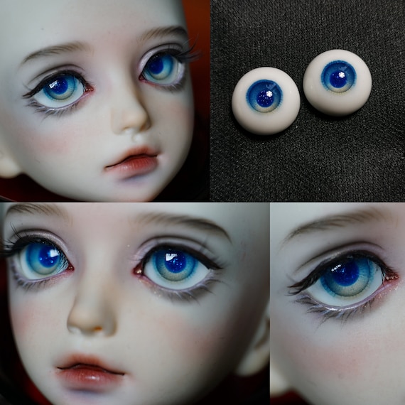 Occhi per bambole BJD fatti a mano: occhi realistici in resina