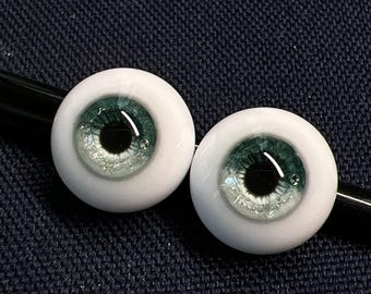 Aangepaste BJD-popogen: realistische harsogen, 8 - 24 mm
