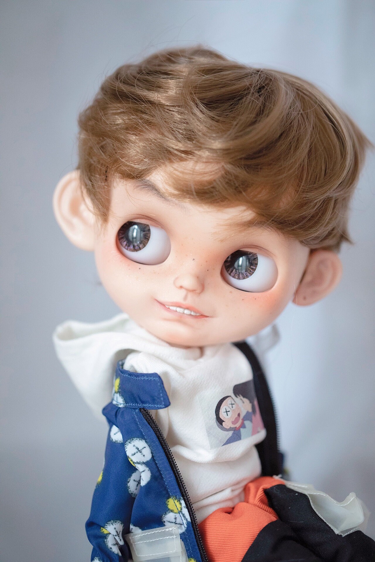 Blythe Doll boy wig 6 colors Custom doll hair BJD doll Etsy