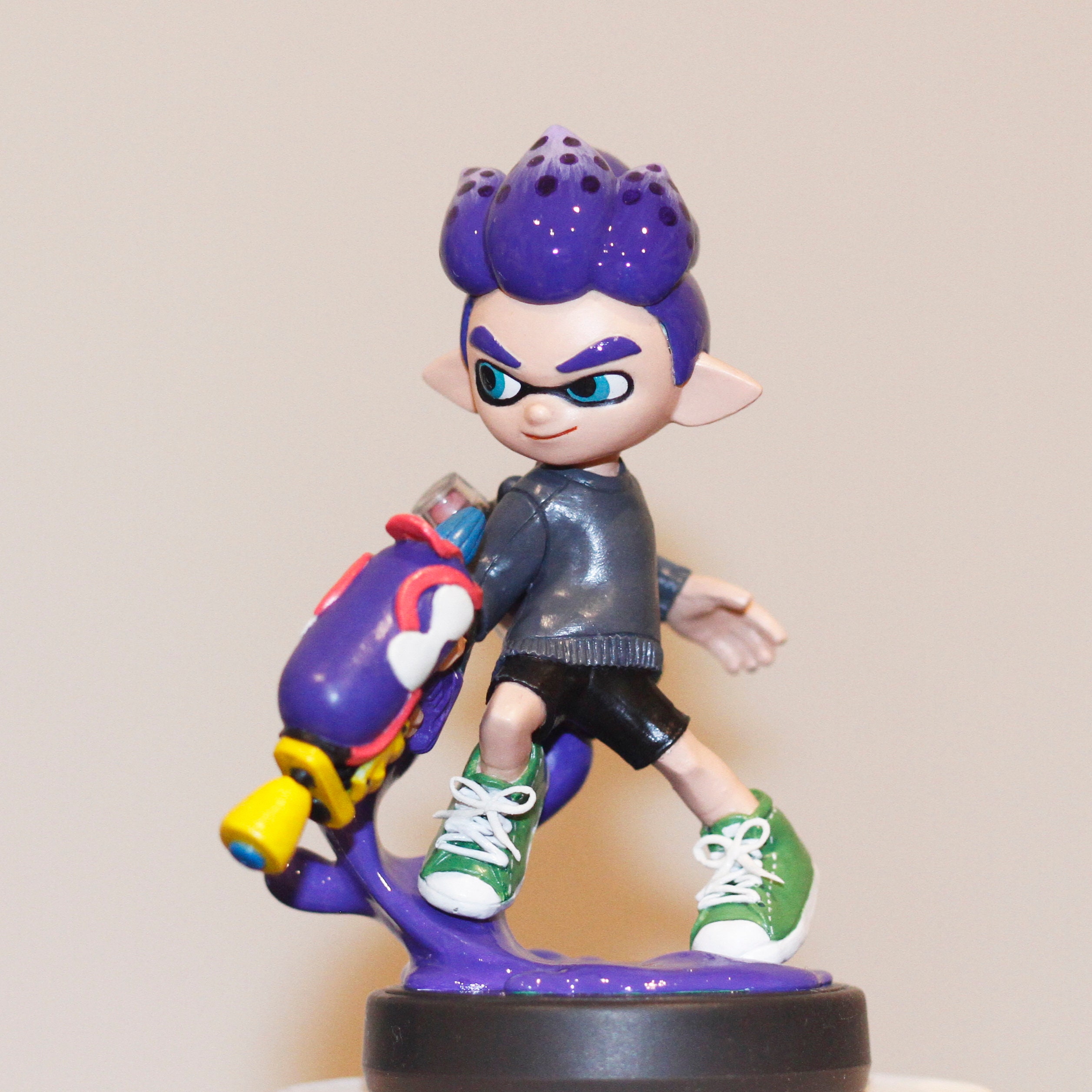 Custom Splatoon Amiibo | Purple Inkling Boy Amiibo - Etsy Custom Splatoon Amiibo | Purple Inkling Boy Amiibo - Etsy