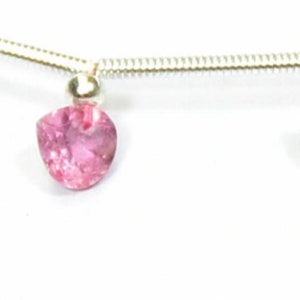 Top Quality Natural Pink Tourmaline Heart shape Faceted Gemstone Beads Size - 4 mm To 5 mm Peices - 11