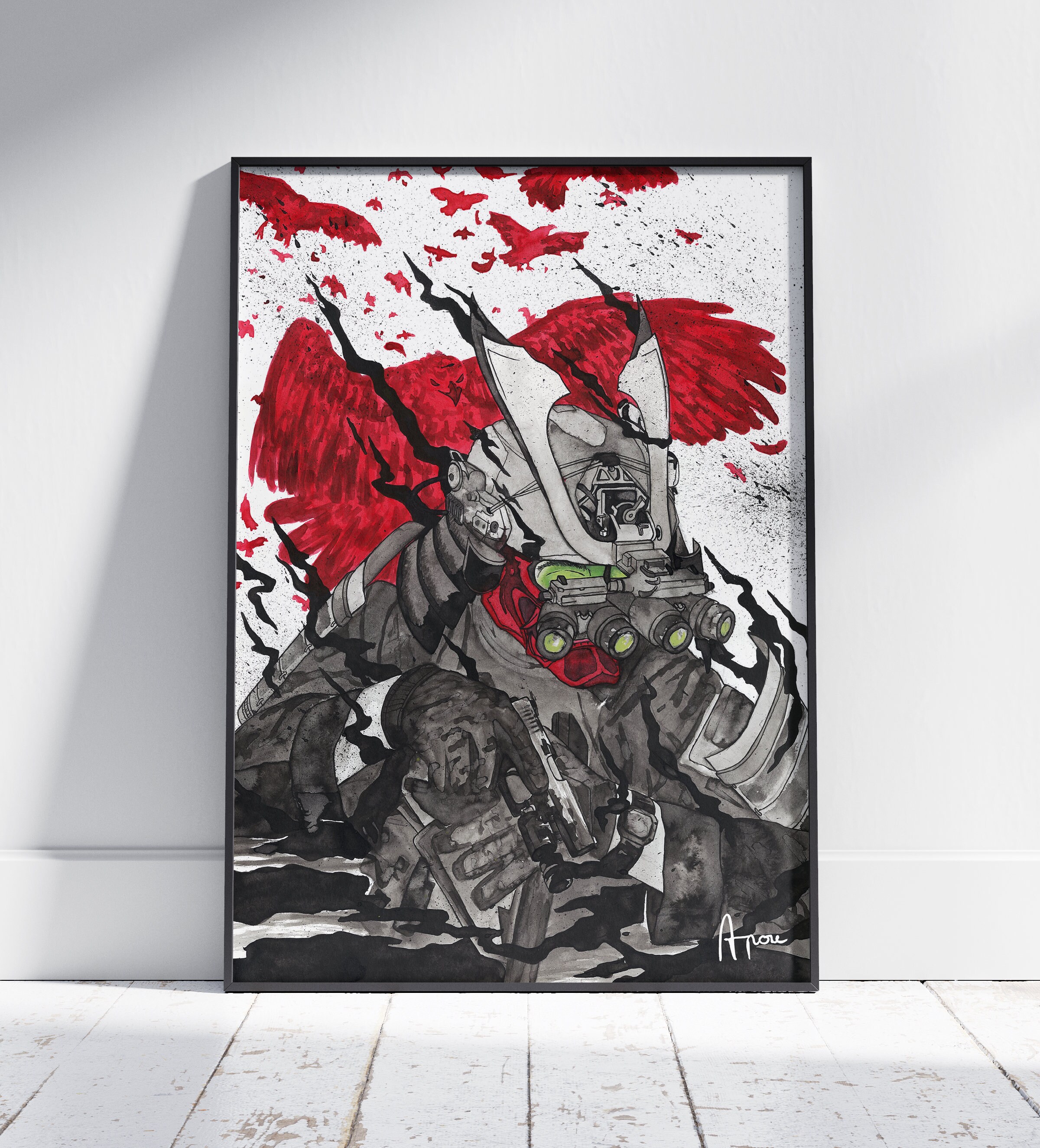 Ronin - Poster Hd A1/A2 Encre de Chine Operateur Mw
