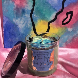 Water Me, Watch Me Grow! , Healing Intention Candle