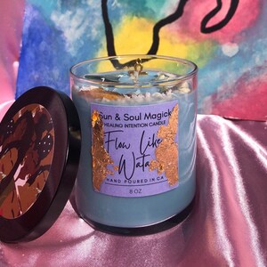 Flow Like Wata , Healing Intention Candle
