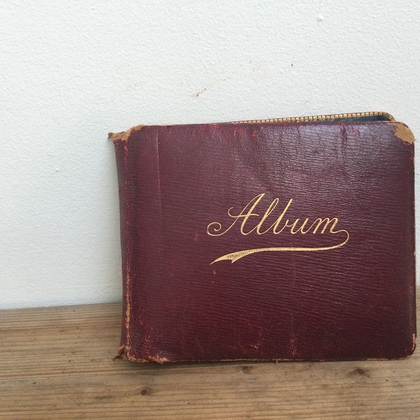 Fionaforthartisan,antique,leather,album,1904,history,unique,painted,poems,pressed,flowers,collectible,collectors,handpainted,gift,display,