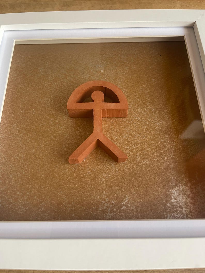 Indalo framed figure, Spain, Andalusia, España, Mojácar, momento, folklore, lucky charm, holidays, sunshine, beach, cave, symbol, Camino image 10