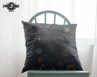 18x18 Multicolor Super Zodiacs Goth Capricorn Horoscope Throw Pillow Zodiac 18x18 Multicolor Super Zodiacs Goth Capricorn Horoscope Throw Pillow Zodiac