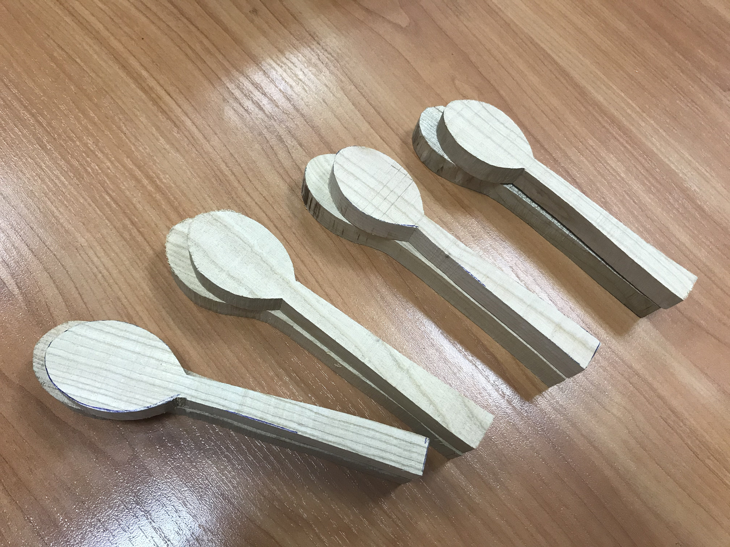 Set of 8 Spoon Blanks From Cherry Wooden Spoon Blanks for Etsy UK