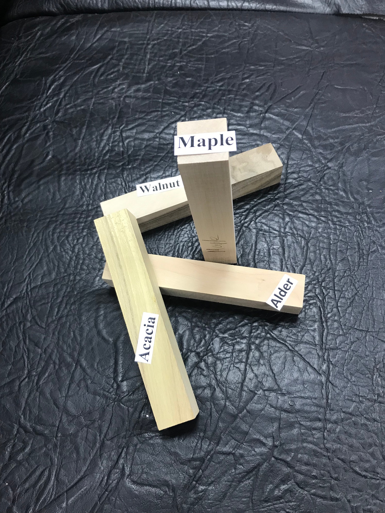 Set of 4 Wooden Blocks.wooden Pen Blanks. Wood Carving Blanks. Wooden