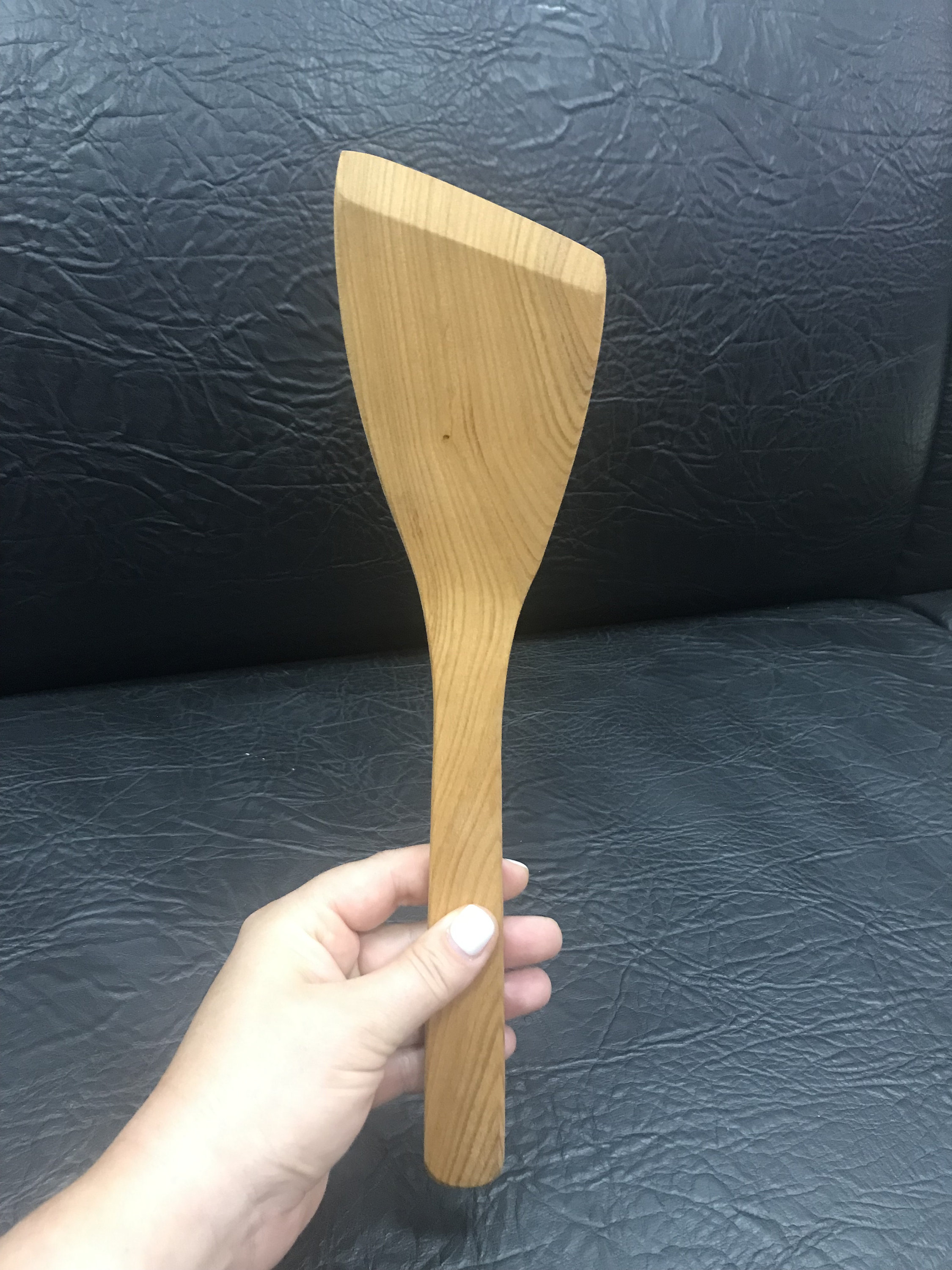 Spatula From Cherry Wood Finished Wood Product Wood Carving Etsy UK