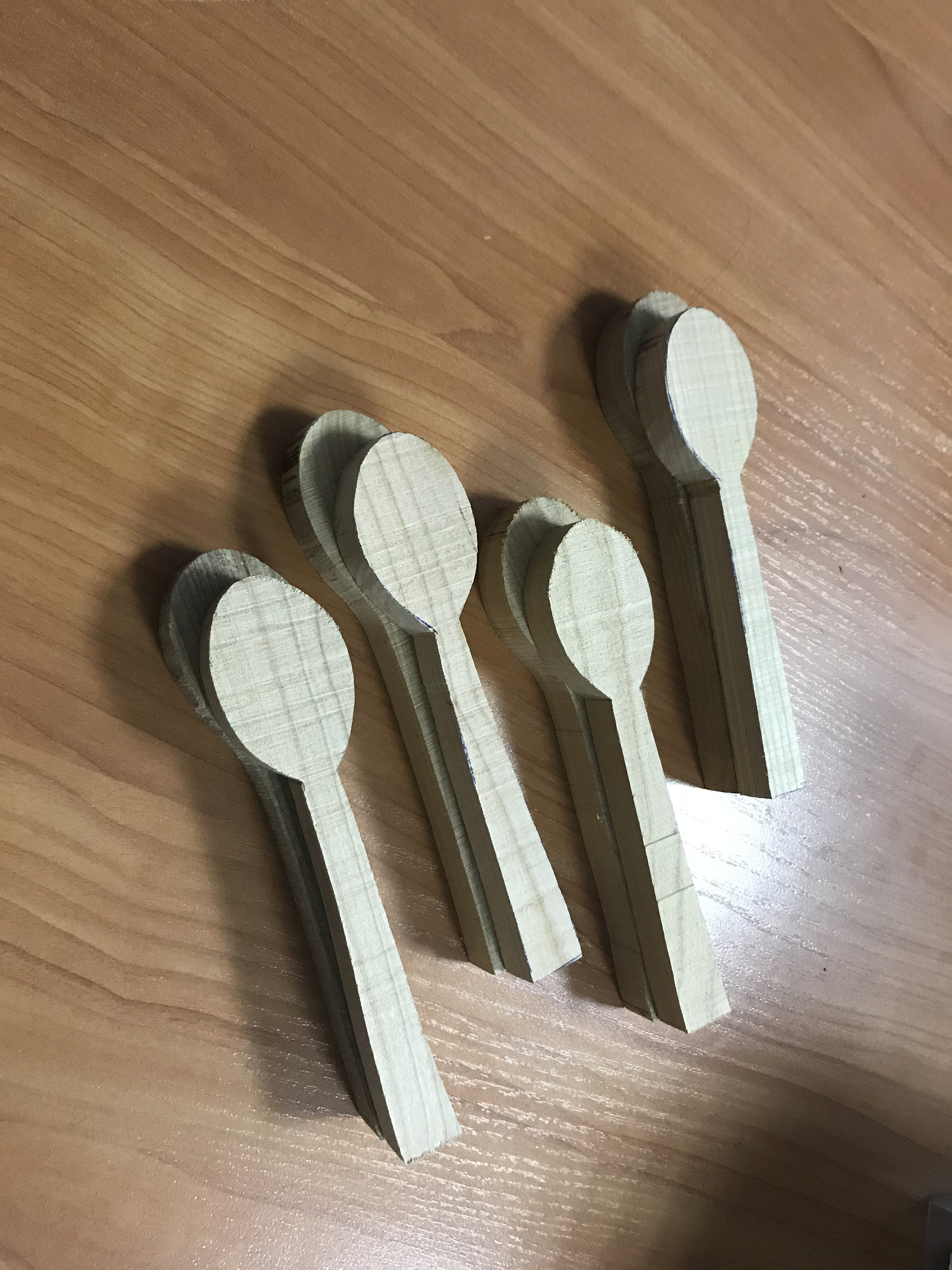 Set of 8 Spoon Blanks From Cherry Wooden Spoon Blanks for Etsy UK