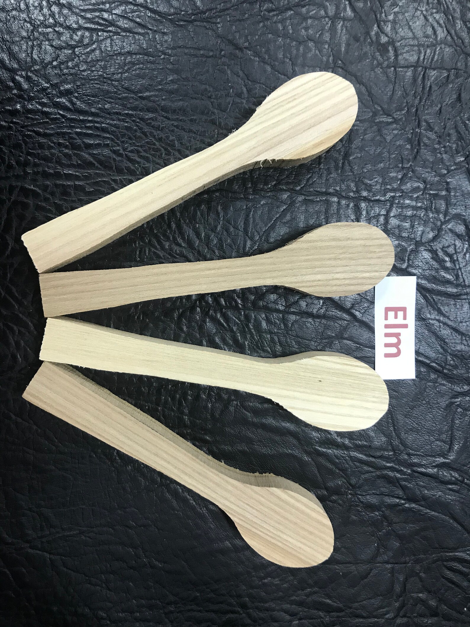 Set of 4 wooden Spoon blanks from Elm Wooden Spoon blanks for Etsy
