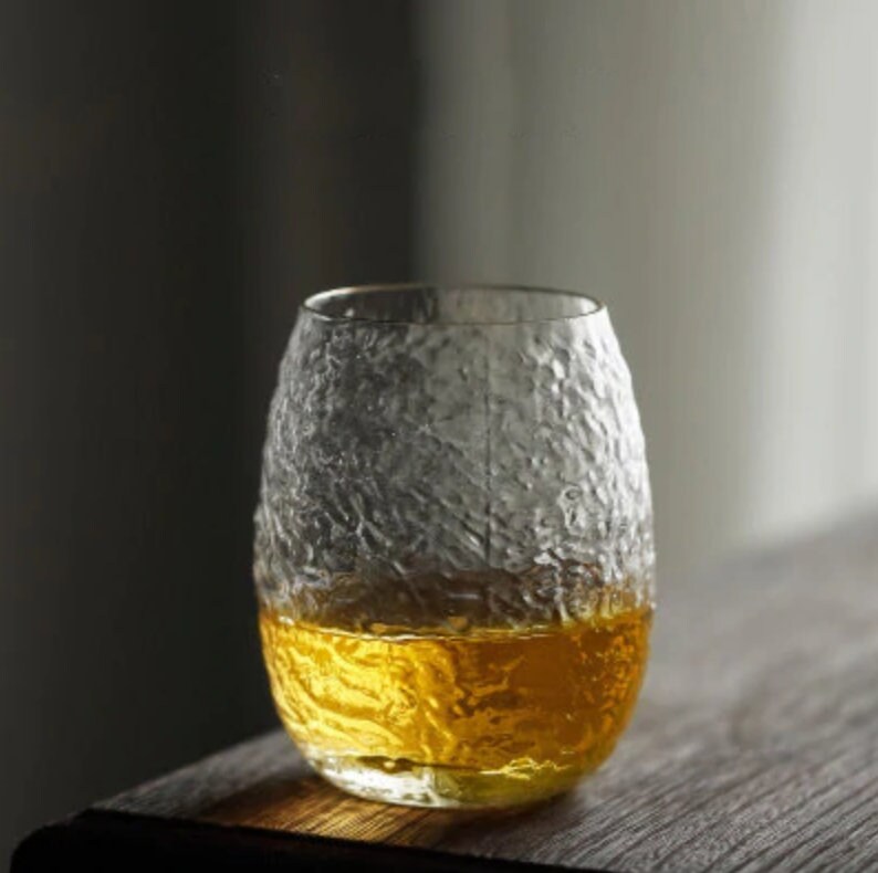 Beautiful Japanese Style Glass. Enjoy Your Whiskey or Your Etsy