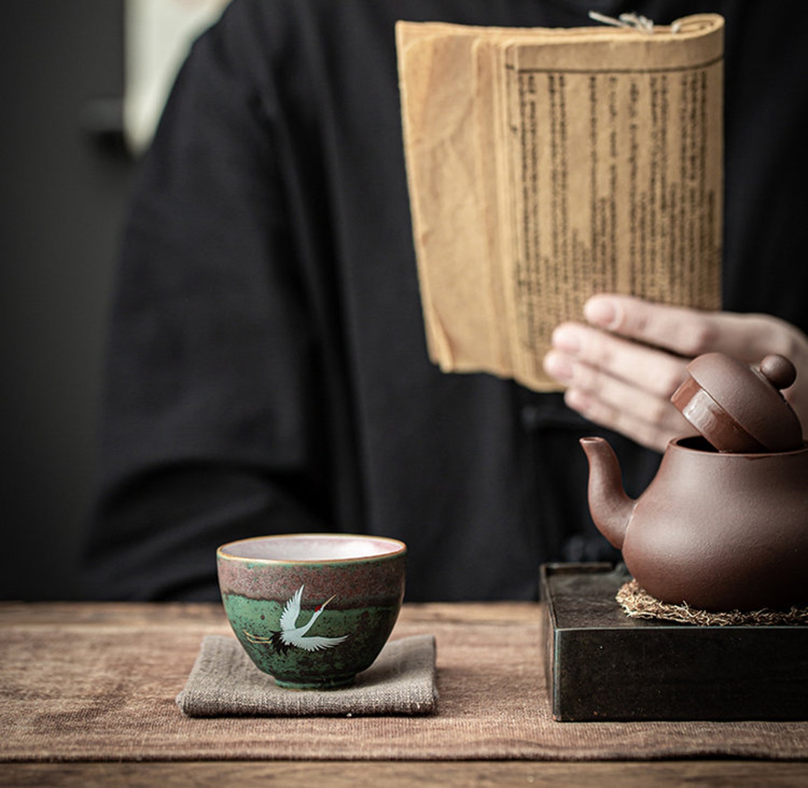 Vintage Chinese Traditional Tea Cup. Ceramic Tea Mug for Macha Etsy