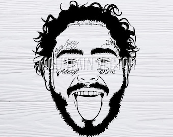 Post Malone Svg Etsy